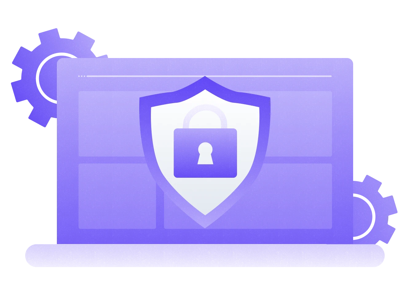 Secured screen