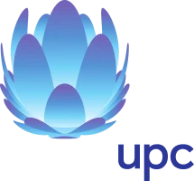UPC company logo on a transparent background