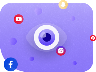 impression, facebook, instagram, pinterest, youtube, snapchat
