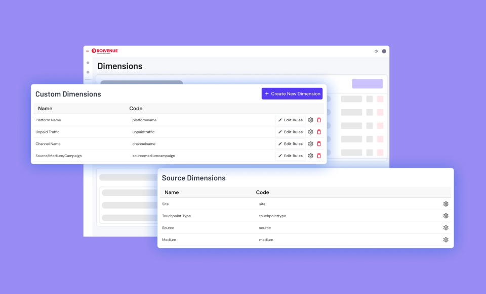 Custom Dimensions & Source Dimensions